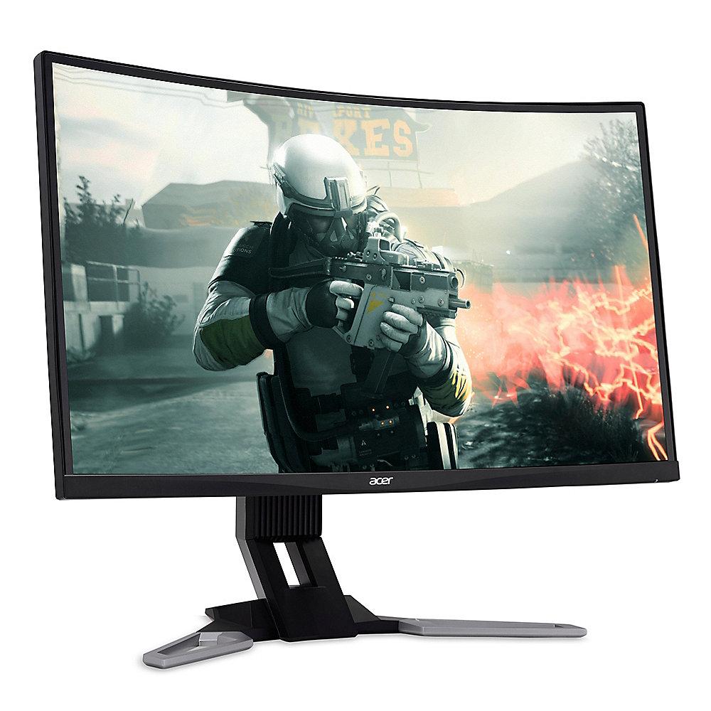 ACER XZ321QU  80cm (31,5") WQHD curved Gaming-Monitor FreeSync 144Hz 1m