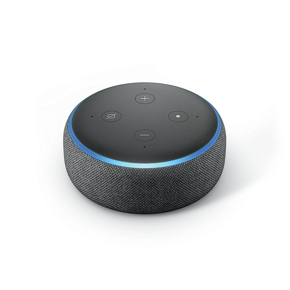 Amazon Echo Dot (3. Generation) Anthrazit Stoff, Amazon, Echo, Dot, 3., Generation, Anthrazit, Stoff