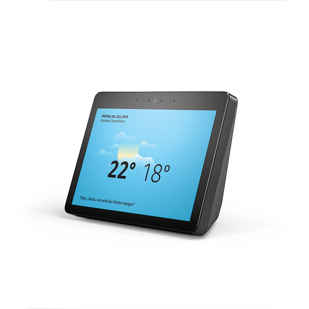 Amazon Echo Show (black) Premiumlautsprecher mit brilliantem 10-Zoll-HD-Display, Amazon, Echo, Show, black, Premiumlautsprecher, brilliantem, 10-Zoll-HD-Display