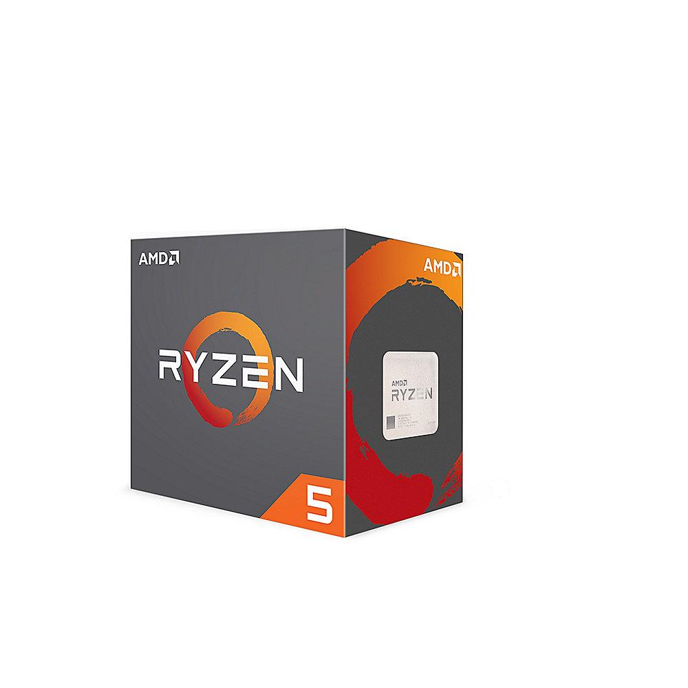 AMD Ryzen R5 1600X (6x 3,6/4,0 GHz) 19MB Sockel AM4 CPU BOX