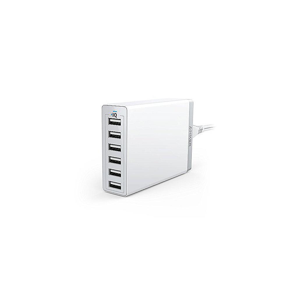 Anker AK-A2123323 PowerPort 6 Weiß