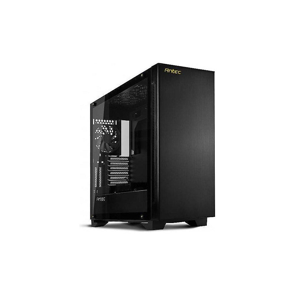 Antec P110 Luce, Midi Tower Gaming Gehäuse, Glasseitenfenster