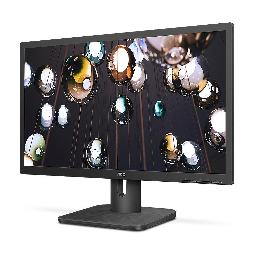 AOC 22E1D 54,7cm (21,5") Profi-Monitor 16:9 VGA/DVI/HDMI 2ms 250cd/m² 20Mio:1