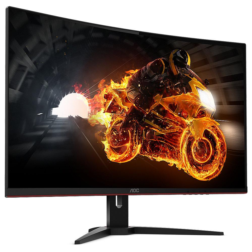 AOC C32G1 80cm (31,5") Gaming-Monitor 16:9 HDMI/VGA/DP 1ms 250cd/m² 80Mio:1