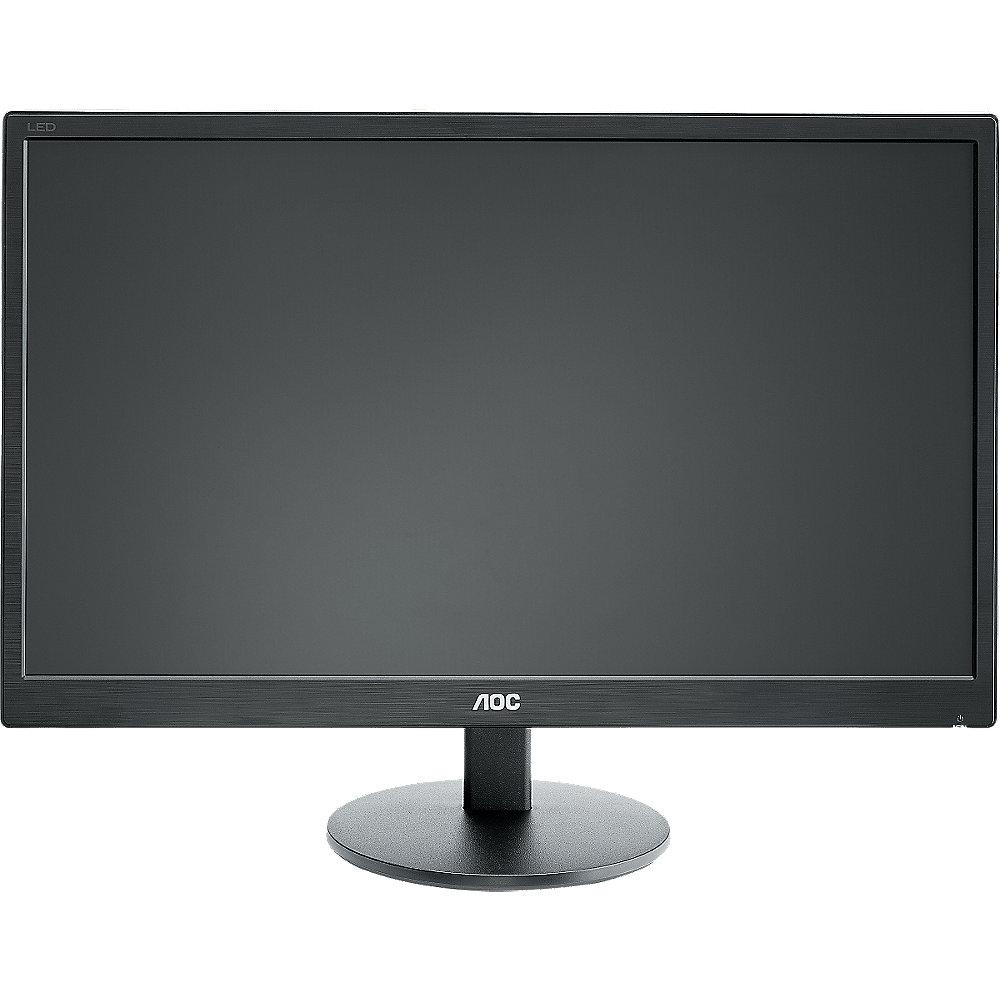 AOC E2270SWHN 54,6cm (21,5") FHD-Monitor 16:9 VGA/HDMI 5ms 200cd/m² 20Mio:1