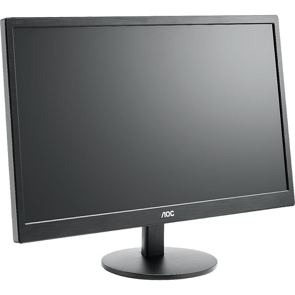 AOC E2270SWHN 54,6cm (21,5") FHD-Monitor 16:9 VGA/HDMI 5ms 200cd/m² 20Mio:1