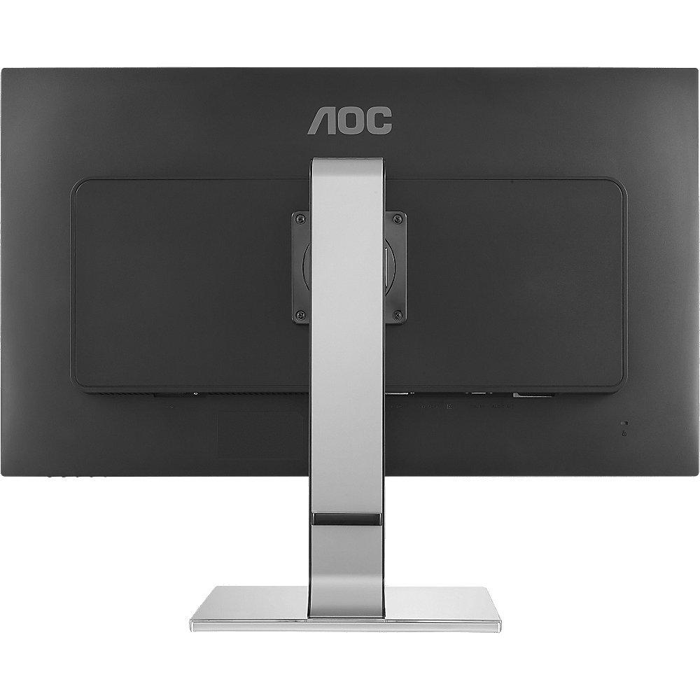 AOC Q2577PWQ 63,5cm (25") Profi-Monitor 16:9 HDMI/VGA/DVI/DP 5ms 350cd/m² 50M:1