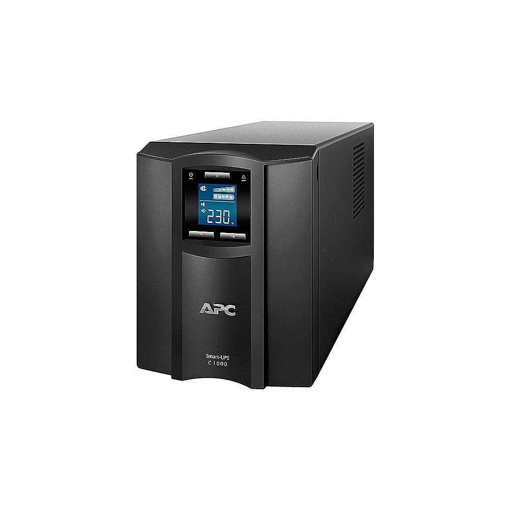 APC Smart-UPS C 1000VA Tower LCD 230V (SMC1000I), APC, Smart-UPS, C, 1000VA, Tower, LCD, 230V, SMC1000I,