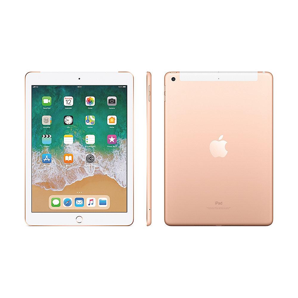 Apple iPad 9,7" 2018 Wi-Fi   Cellular 128 GB Gold (MRM82FD/A)
