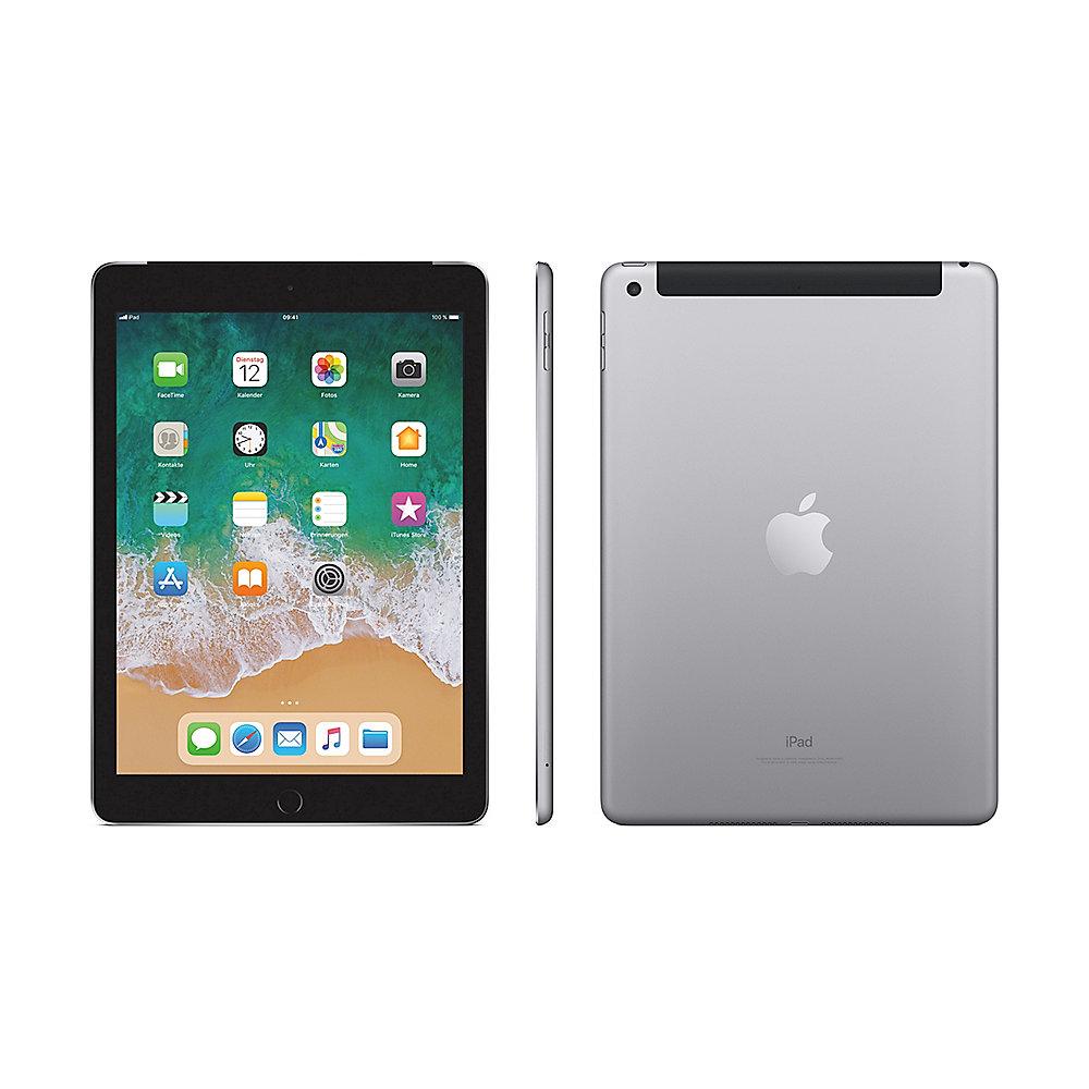 Apple iPad 9,7" 2018 Wi-Fi   Cellular 128 GB Space Grau (MR7C2FD/A)