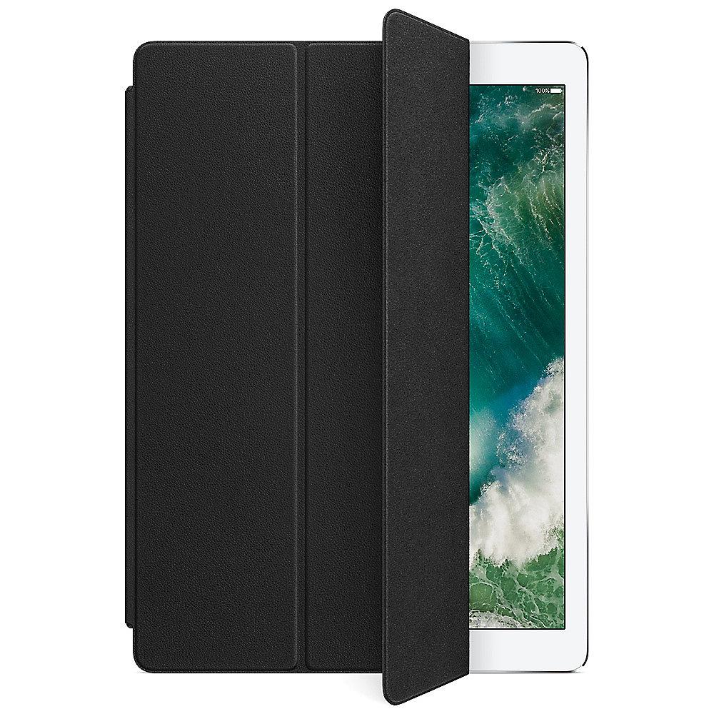 Apple Leder Smart Cover für 12,9" iPad Pro Schwarz