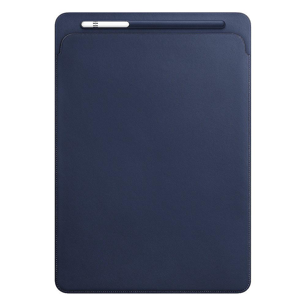 Apple Lederhülle für 12,9" iPad Pro Mitternachtsblau