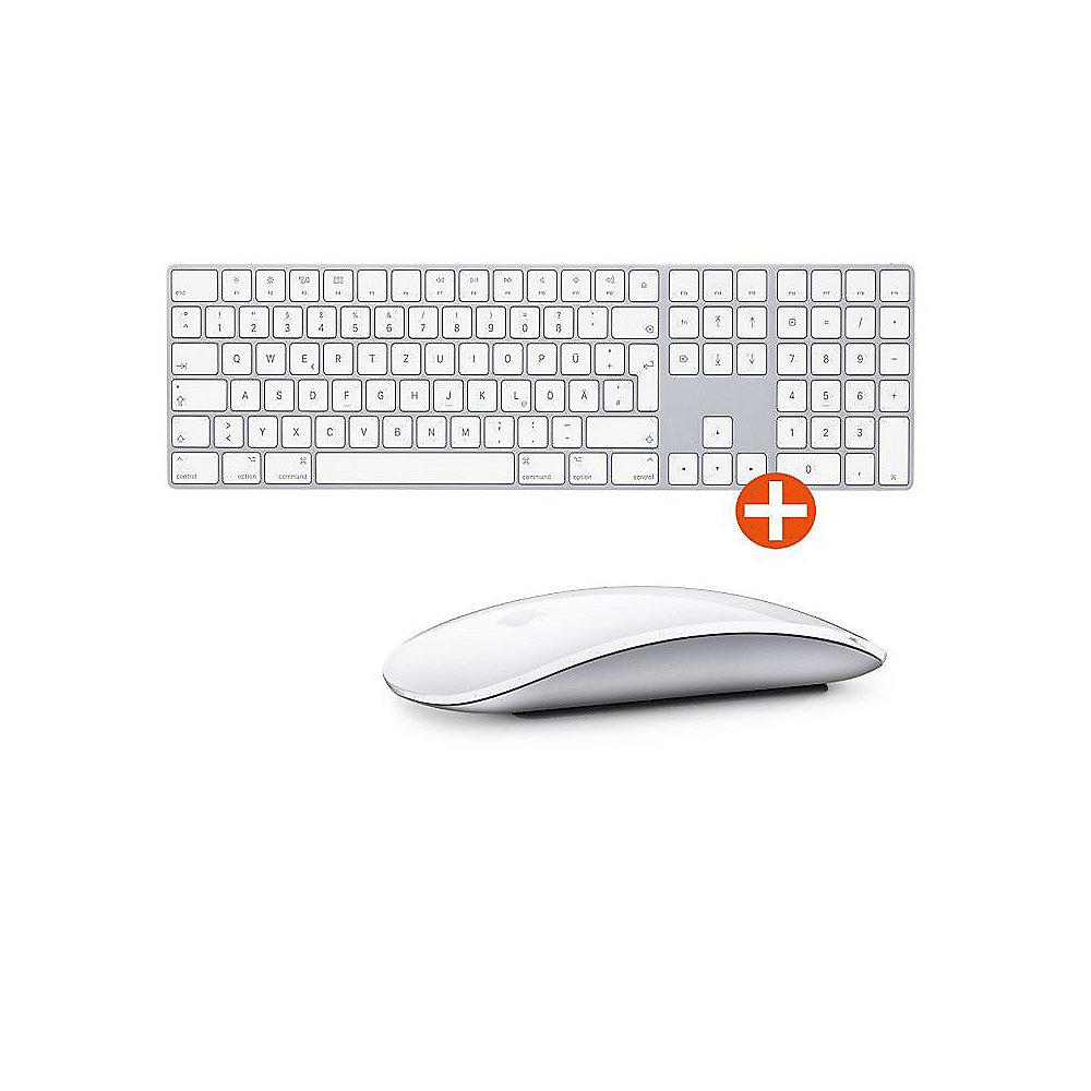 Apple Magic Keyboard mit Ziffernblock (US Layout)   Magic Mouse 2