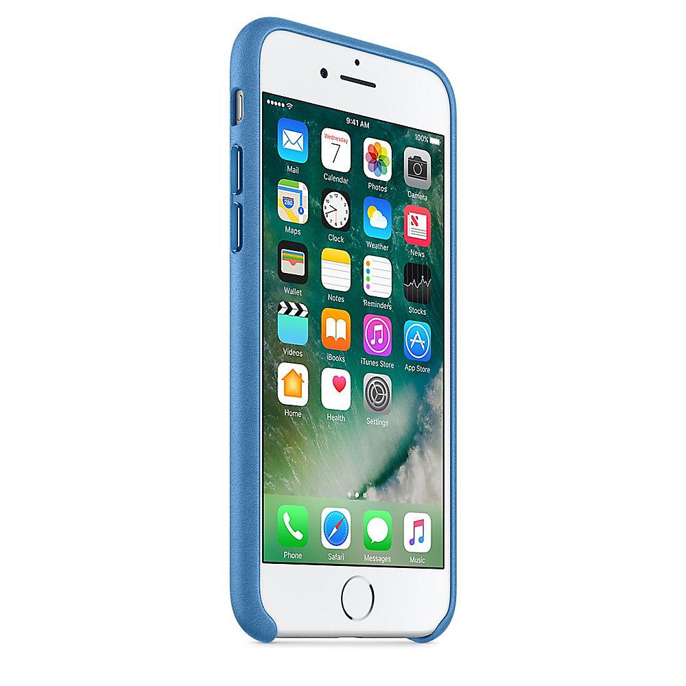 Apple Original iPhone 7 Leder Case-Meerblau