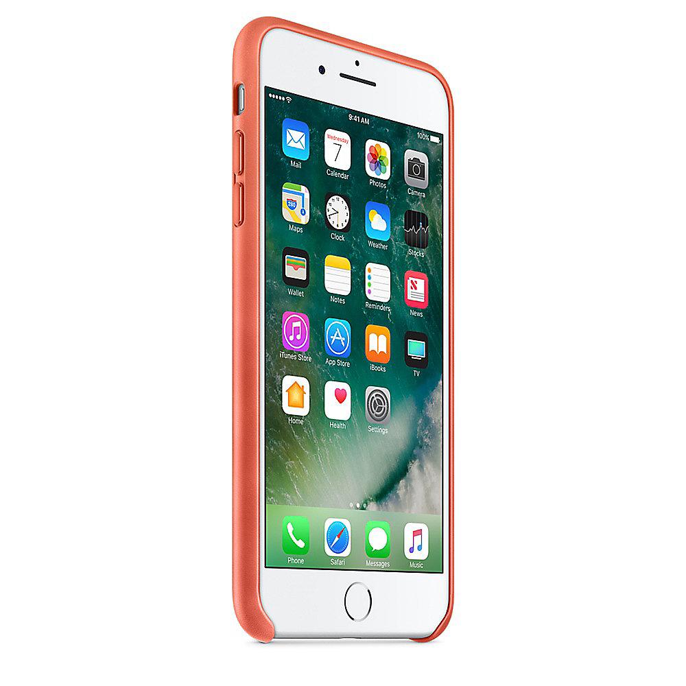 Apple Original iPhone 7 Plus Leder Case-Geranie