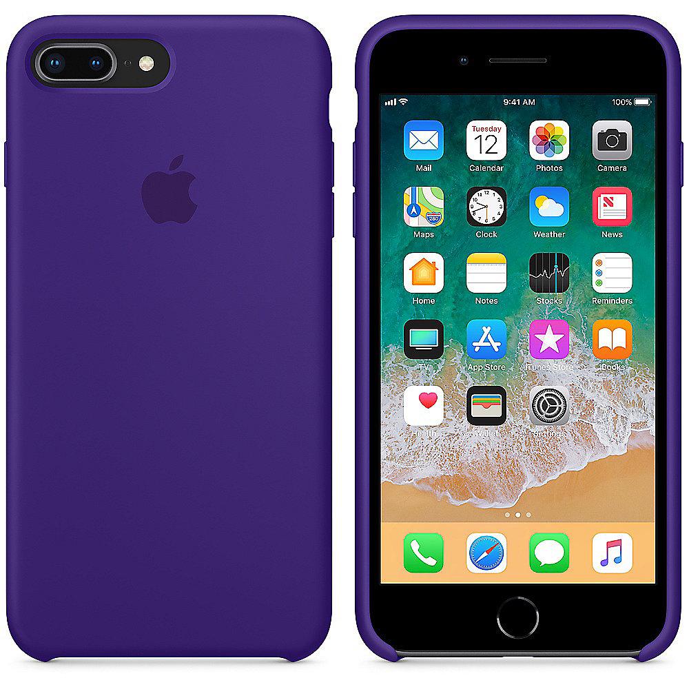 Apple Original iPhone 8 / 7 Plus Silikon Case-Ultraviolett