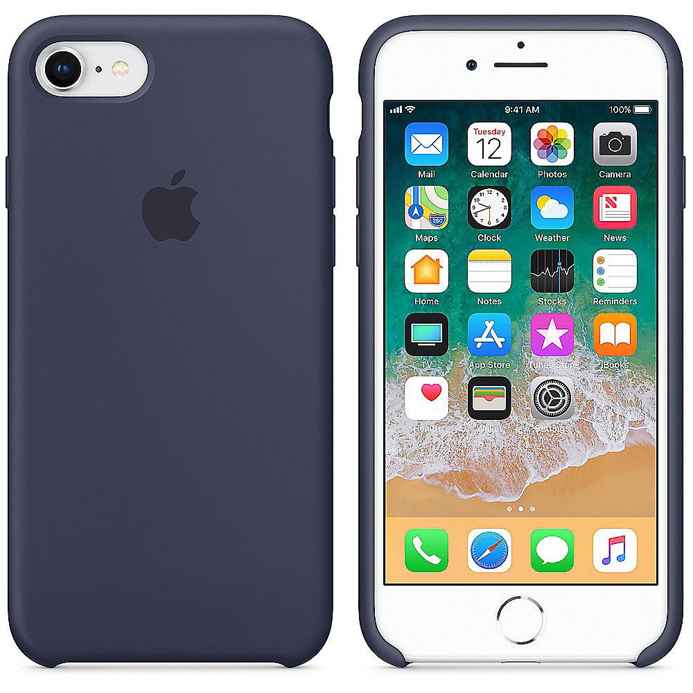 Apple Original iPhone 8 / 7 Silikon Case-Mitternachtsblau