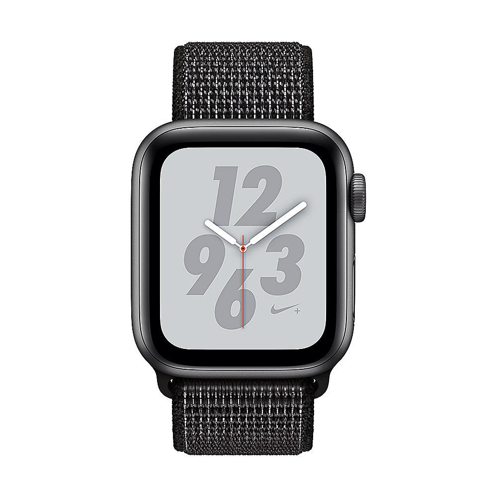 Apple Watch Nike  GPS 40mm Aluminiumgehäuse Space Grau Sport Loop Schwarz