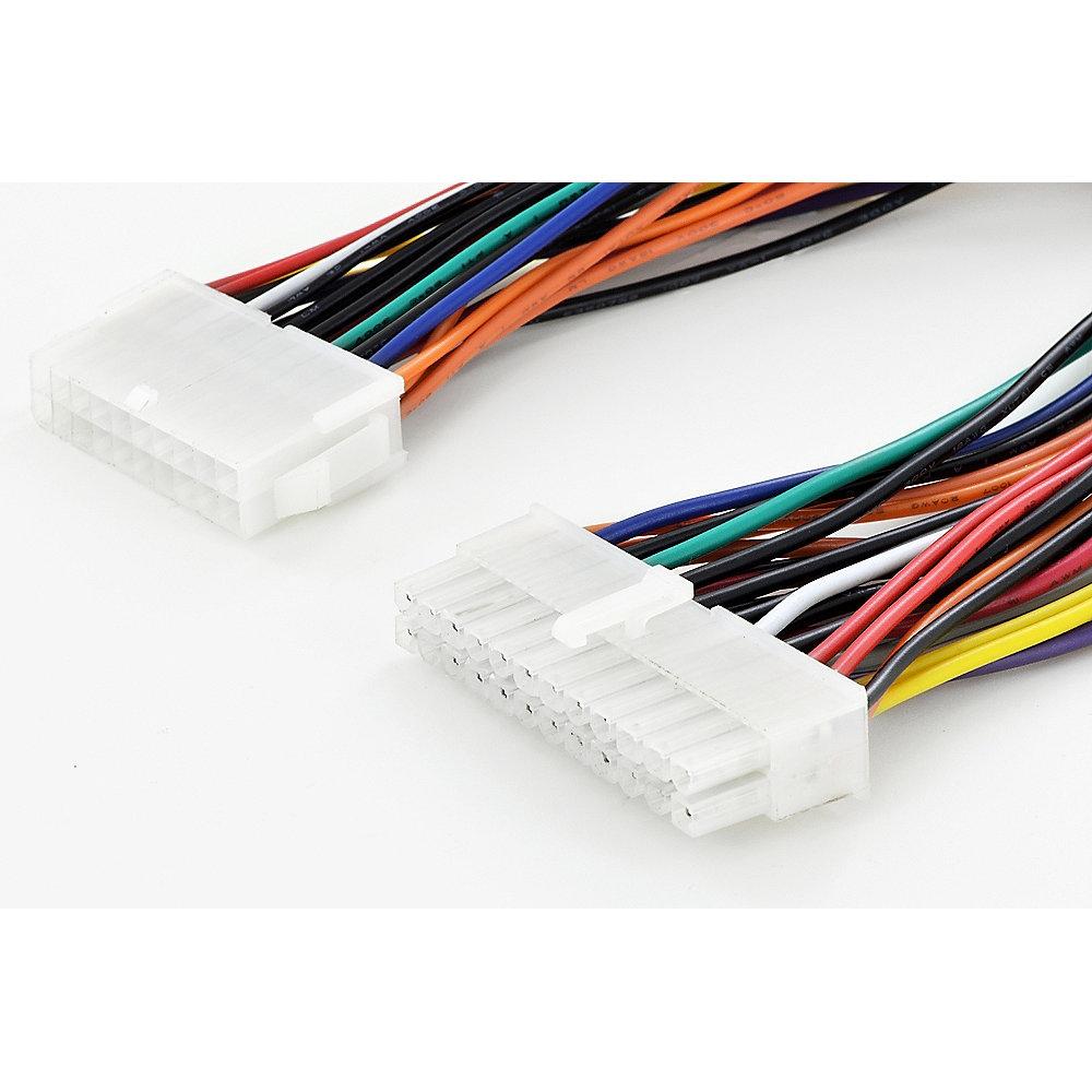 Assmann ATX Verlängerungskabel 0,3m ATX 24-pin zu ATX 20-pin St./Bu., Assmann, ATX, Verlängerungskabel, 0,3m, ATX, 24-pin, ATX, 20-pin, St./Bu.