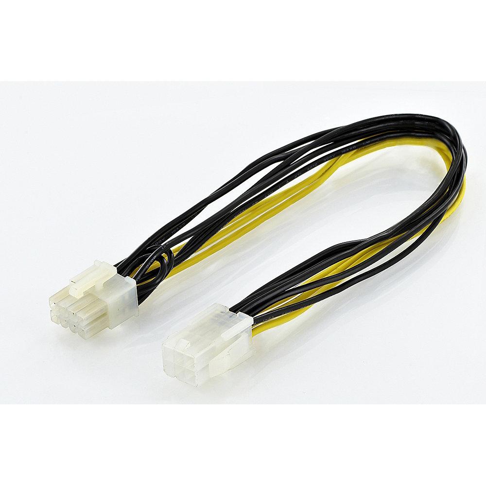 Assmann PCIe Stromkabel 0,3m 8-pin zu 6-pin St./Bu., Assmann, PCIe, Stromkabel, 0,3m, 8-pin, 6-pin, St./Bu.