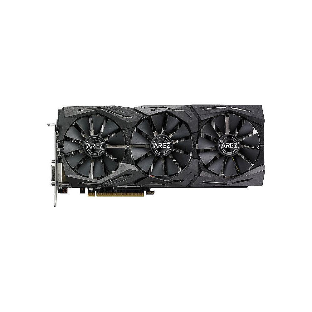 Asus AMD Radeon AREZ Strix RX 580 TOP OC Grafikkarte 8GB GDDR5 2x HDMI/2xDP/DVI