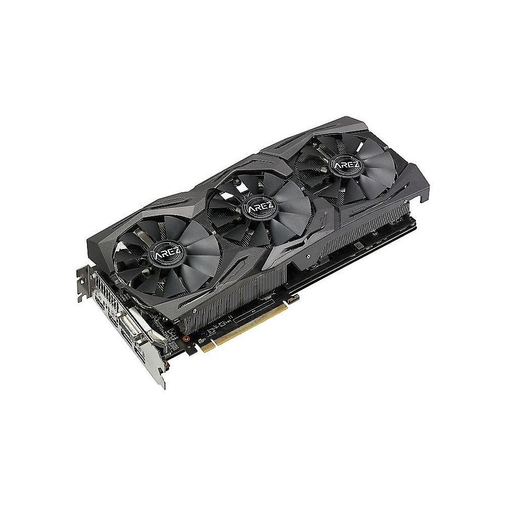 Asus AMD Radeon AREZ Strix RX 580 TOP OC Grafikkarte 8GB GDDR5 2x HDMI/2xDP/DVI