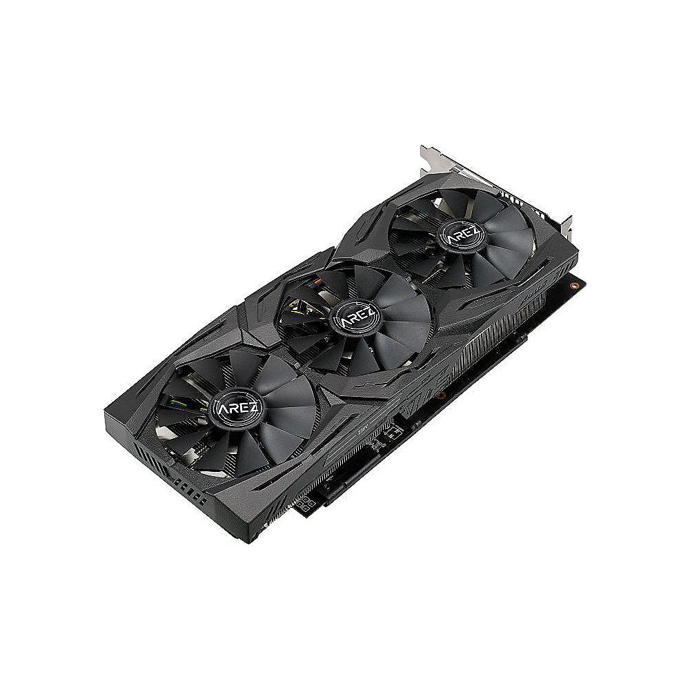 Asus AMD Radeon AREZ Strix RX 580 TOP OC Grafikkarte 8GB GDDR5 2x HDMI/2xDP/DVI