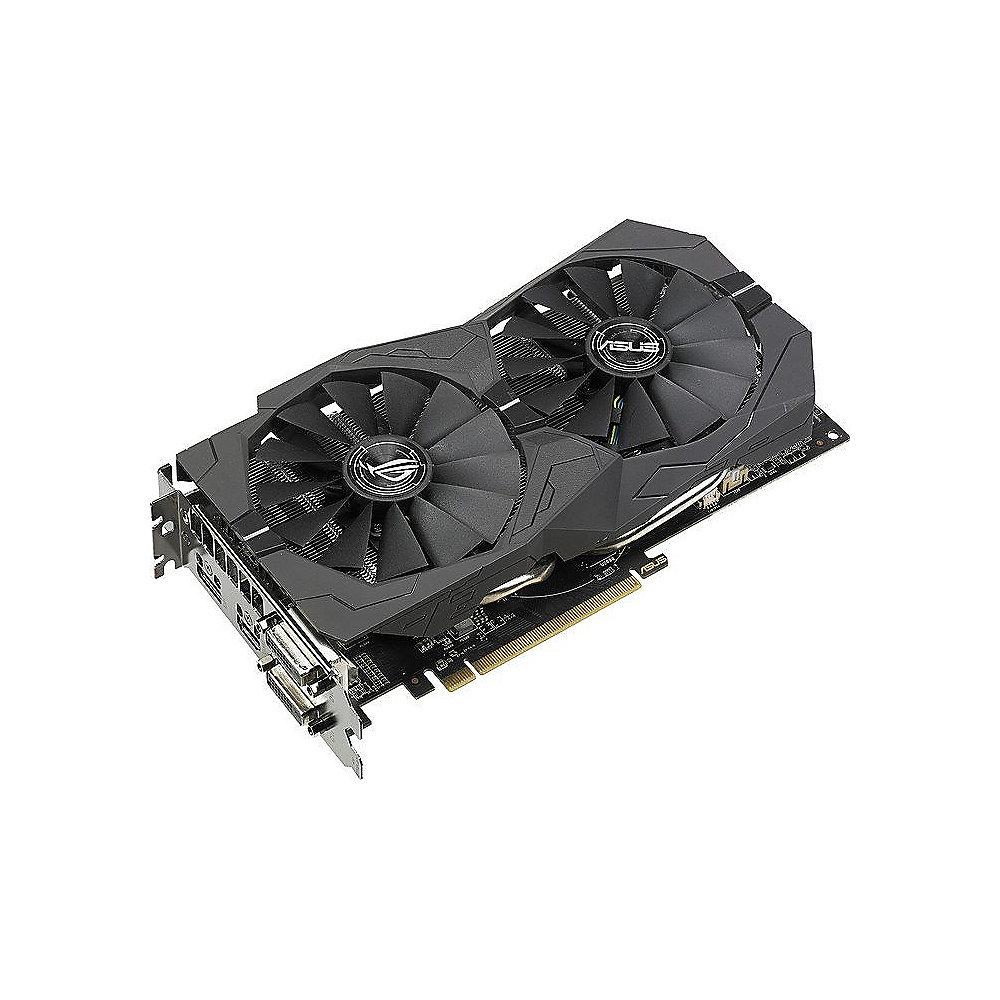 Asus AMD Radeon ROG Strix RX 570 OC Grafikkarte 4GB GDDR5 HDMI/DP/2xDVI