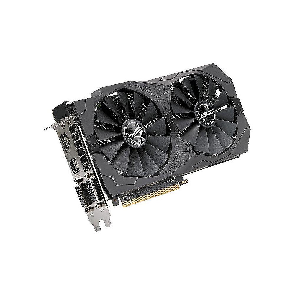 Asus AMD Radeon ROG Strix RX 570 OC Grafikkarte 4GB GDDR5 HDMI/DP/2xDVI