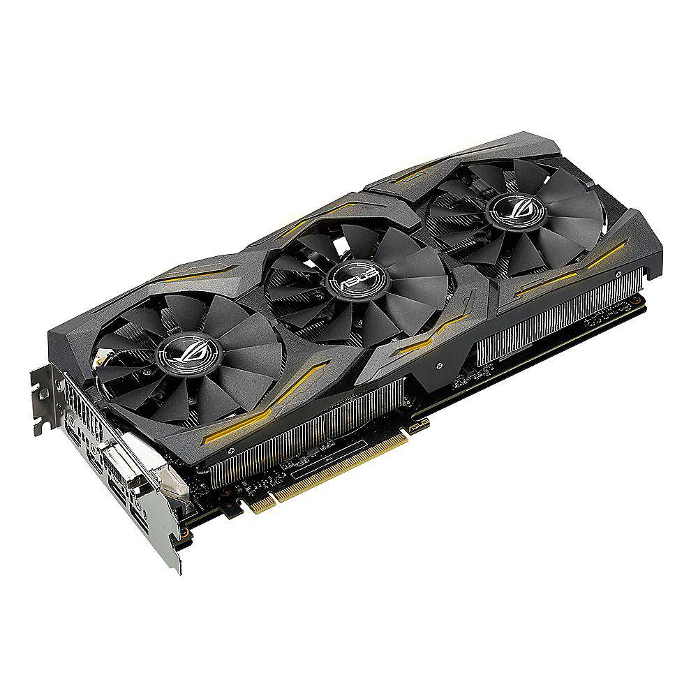 Asus AMD Radeon ROG Strix RX 580 Grafikkarte 8GB GDDR5 2x HDMI/2xDP/DVI, Asus, AMD, Radeon, ROG, Strix, RX, 580, Grafikkarte, 8GB, GDDR5, 2x, HDMI/2xDP/DVI