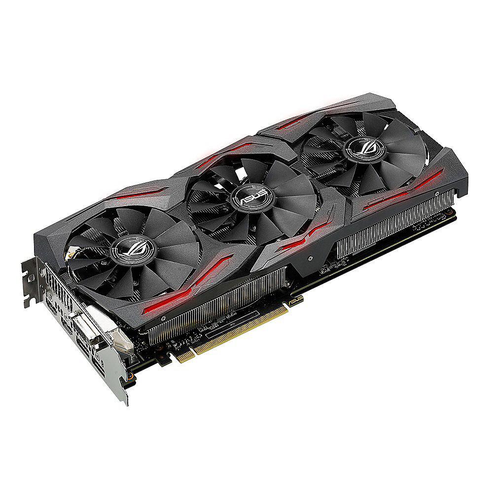 Asus AMD Radeon ROG Strix RX 580 Grafikkarte 8GB GDDR5 2x HDMI/2xDP/DVI