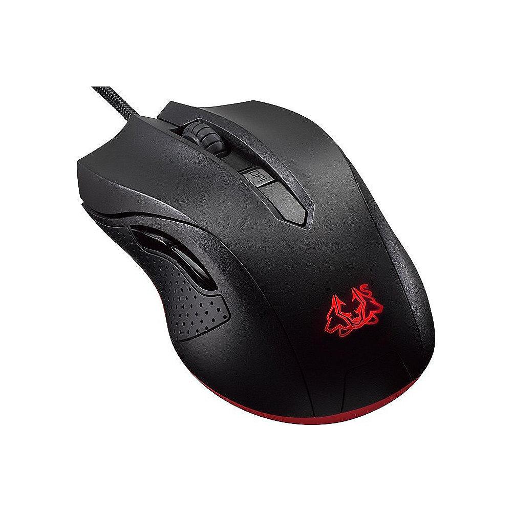 ASUS Cerberus optische Gaming Maus schwarz 90YH00Q1-BAUA00