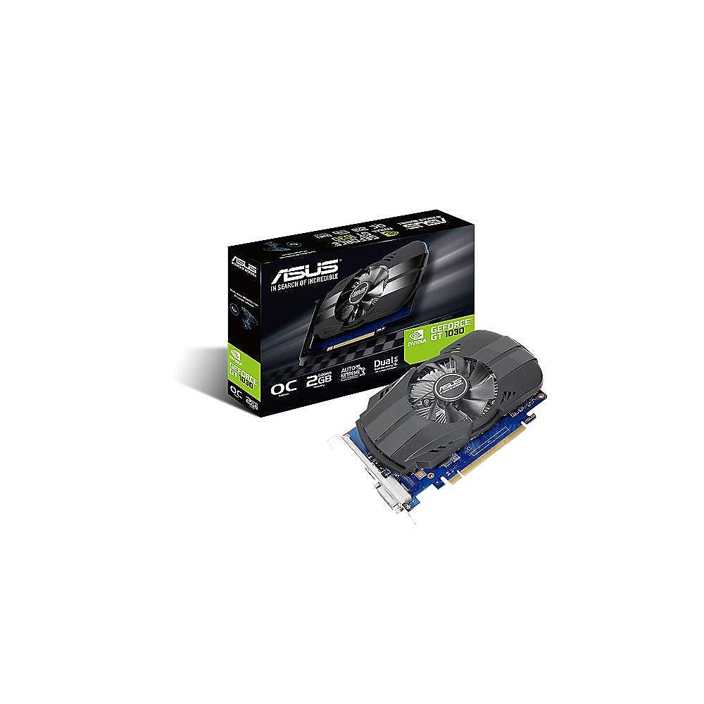 Asus GeForce GT 1030 Phoenix OC 2GB PCIe 3.0 Grafikkarte GDDR5 DVI/HDMI