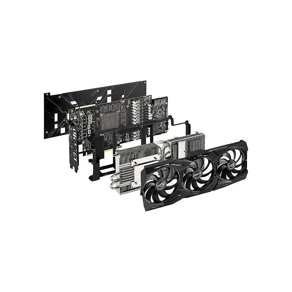 Asus GeForce RTX 2080Ti ROG Strix OC 11 GB GDDR6 Grafikkarte 2xDP/2xHDMI/USB