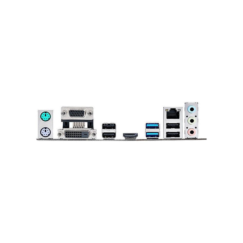 ASUS H110M-A/M.2 SATA600/DVI/VGA/HDMI mATX Mainboard Sockel 1151