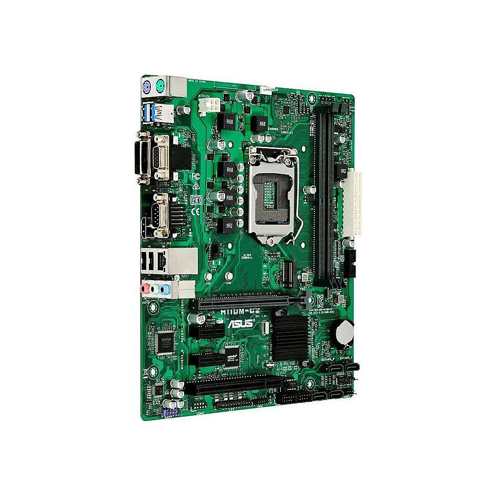 ASUS H110M-C2/CSM mATX Mainboard 1151 DVI/HDMI/M.2/USB3.1