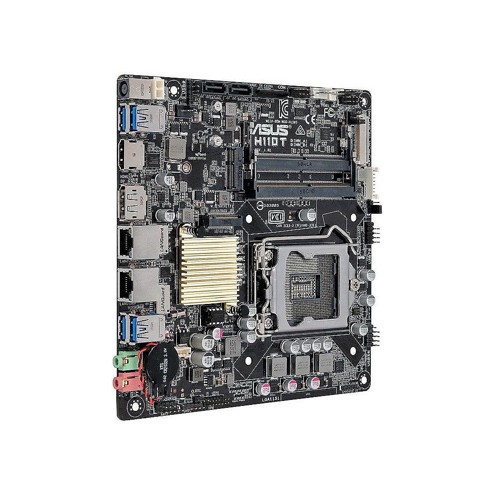 ASUS H110T USB3.0/M.2/SATA600/HDMI/DP M-ITX Mainboard Sockel 1151