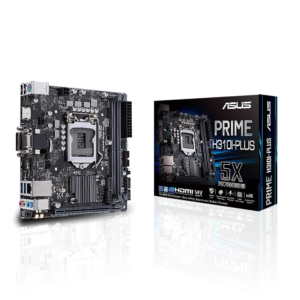 ASUS Prime H310I-PLUS Mini-ITX Mainboard Sockel 1151v2 HDMI/DVI/M.2/USB3.1