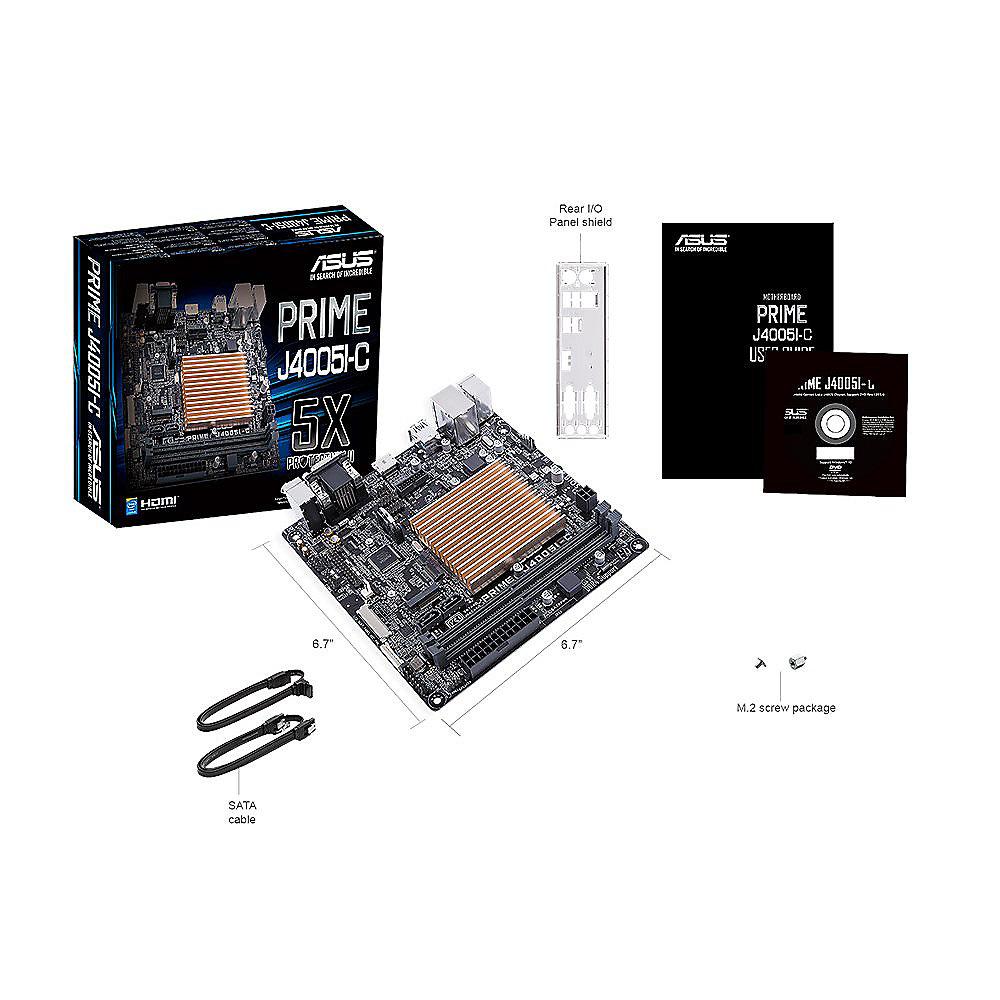 ASUS Prime J4005I-C Celeron SoC HDMI/VGA/parallel Mini-ITX Mainboard