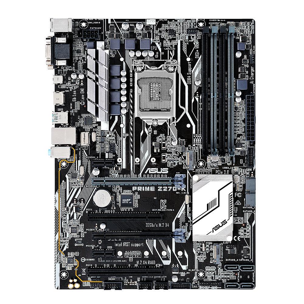 ASUS PRIME Z270-K ATX Mainboard Sockel 1151 (Kabylake), ASUS, PRIME, Z270-K, ATX, Mainboard, Sockel, 1151, Kabylake,