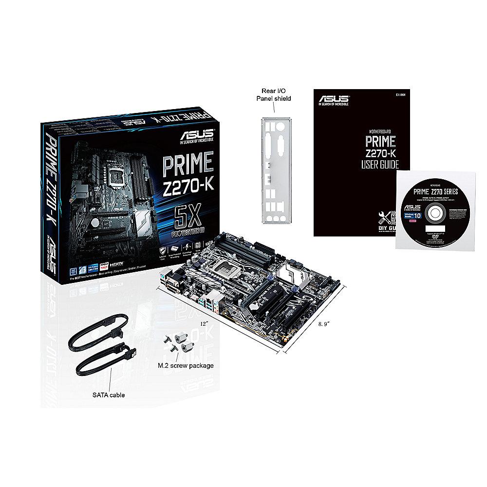 ASUS PRIME Z270-K ATX Mainboard Sockel 1151 (Kabylake)