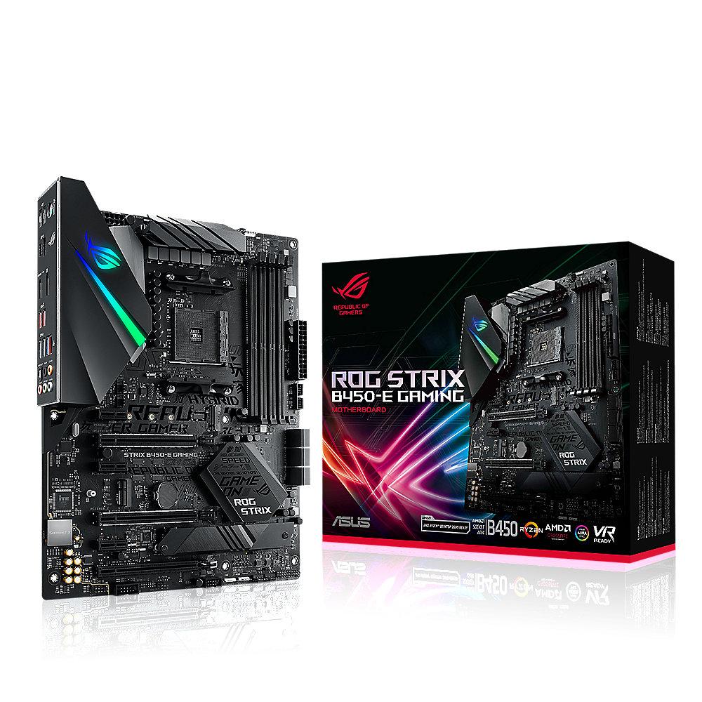 ASUS ROG Strix B450-E Gaming ATX Mainboard Sockel AM4 M.2/USB3.1/HDMI/DP/WLAN/BT