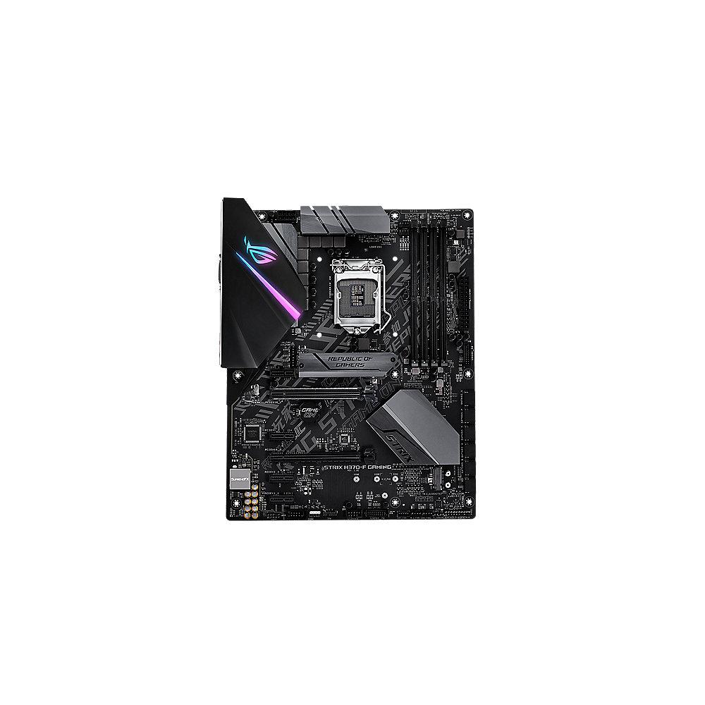 ASUS ROG STRIX H370-F GAMING ATX Mainboard 1151 DVI/HDMI/DP/M.2/USB3.1, ASUS, ROG, STRIX, H370-F, GAMING, ATX, Mainboard, 1151, DVI/HDMI/DP/M.2/USB3.1