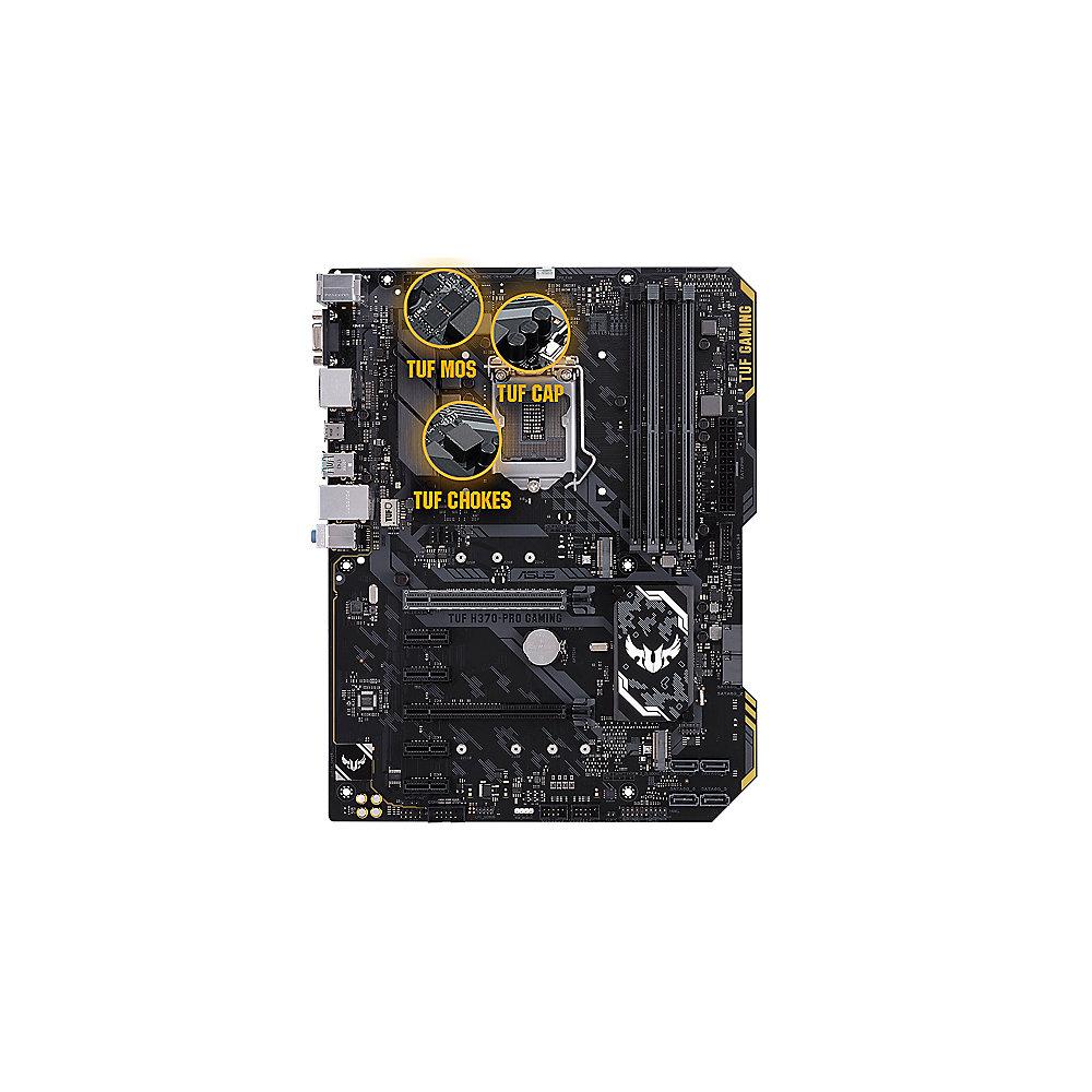 ASUS TUF B360M-Plus GAMING mATX Mainboard 1151 HDMI/VGA/M.2/USB3.1