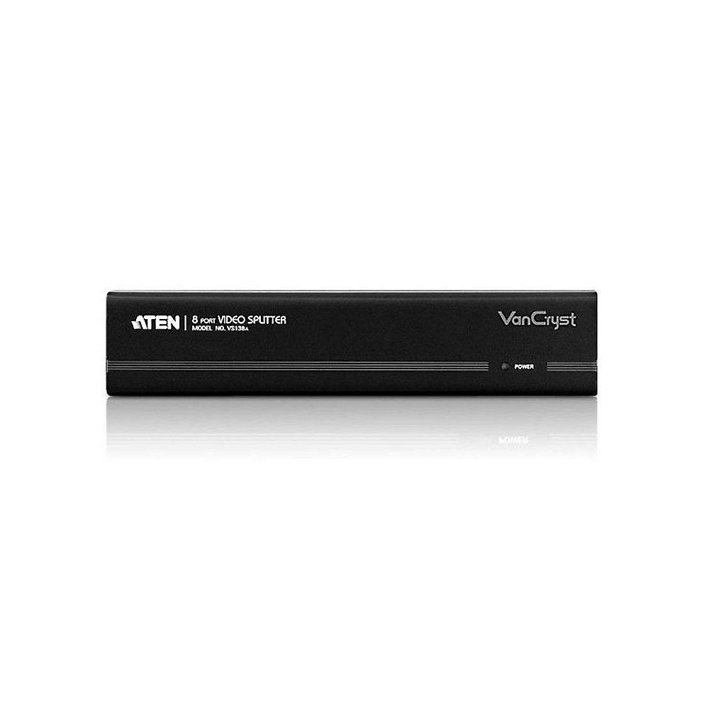 Aten VS138A 8-Port VGA Video Splitter (450 MHz), Aten, VS138A, 8-Port, VGA, Video, Splitter, 450, MHz,