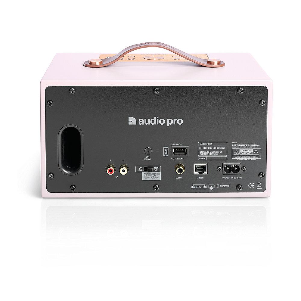 Audio Pro Addon C5 Multiroom Bluetooth-Lautsprecher WI-Fi, pink