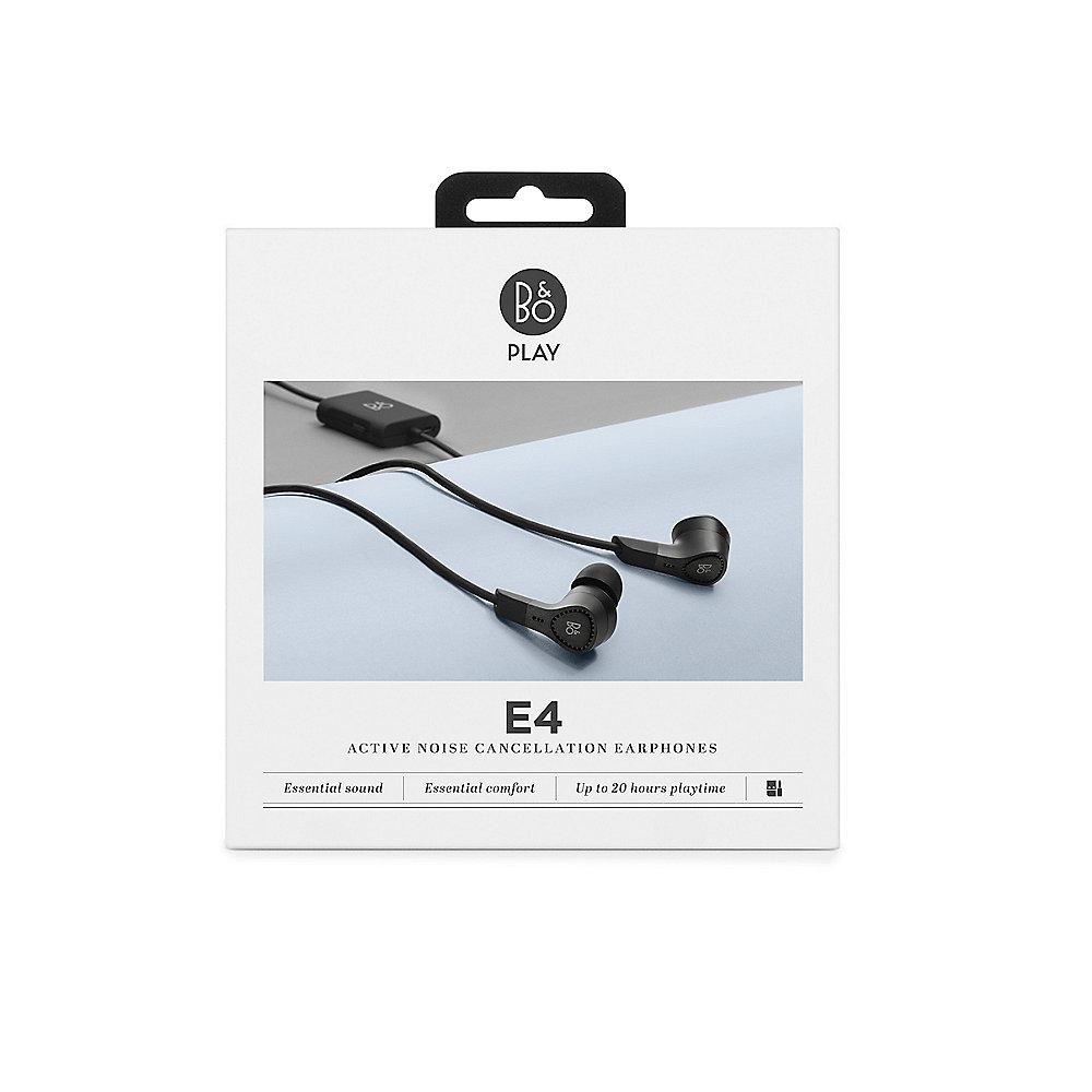 B&O PLAY BeoPlay E4 In-Ear Kopfhörer schwarz Active Noise Cancellation