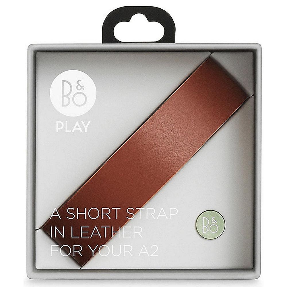 B&O PLAY Short Leather Strap Lederriemen für das BeoPlay A2 rot