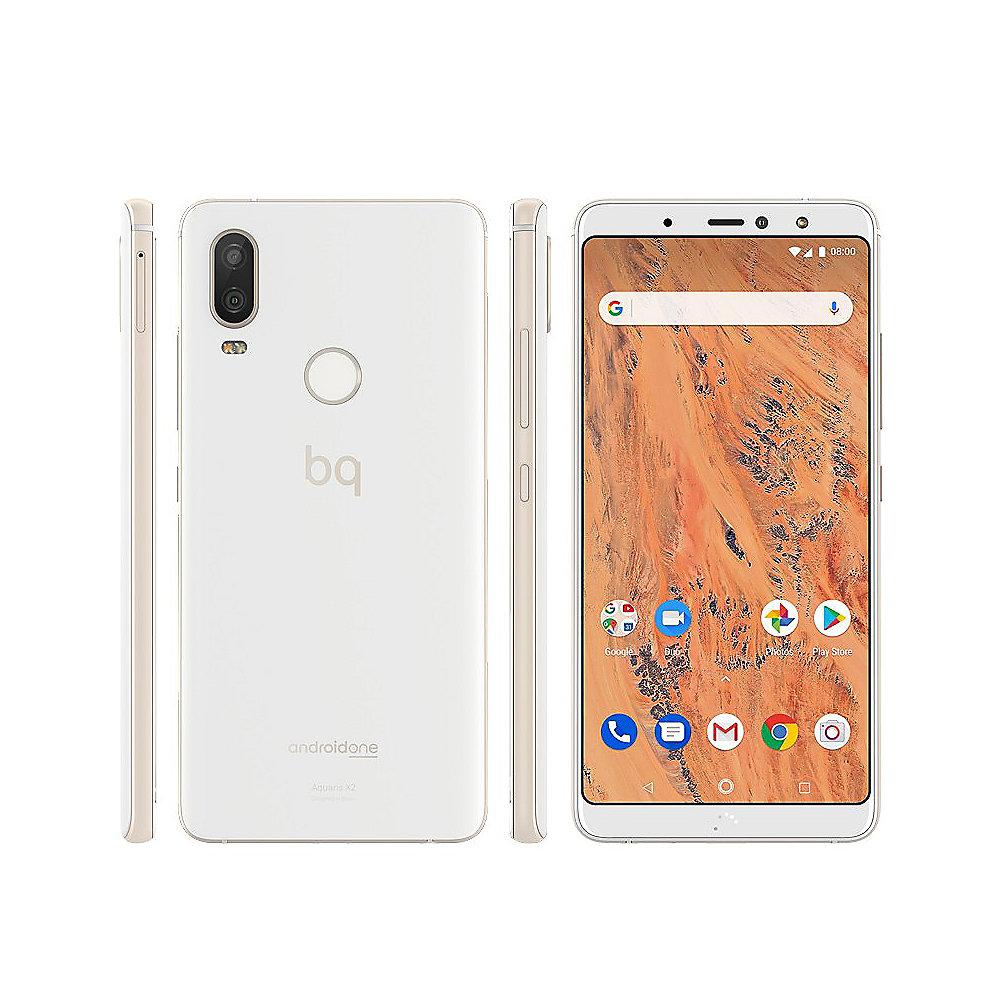 bq Aquaris X2 3GB/32GB sand gold white Dual-SIM Android One 8.1 Smartphone