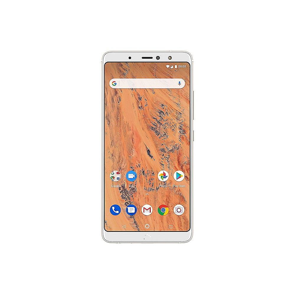 bq Aquaris X2 3GB/32GB sand gold white Dual-SIM Android One 8.1 Smartphone, bq, Aquaris, X2, 3GB/32GB, sand, gold, white, Dual-SIM, Android, One, 8.1, Smartphone